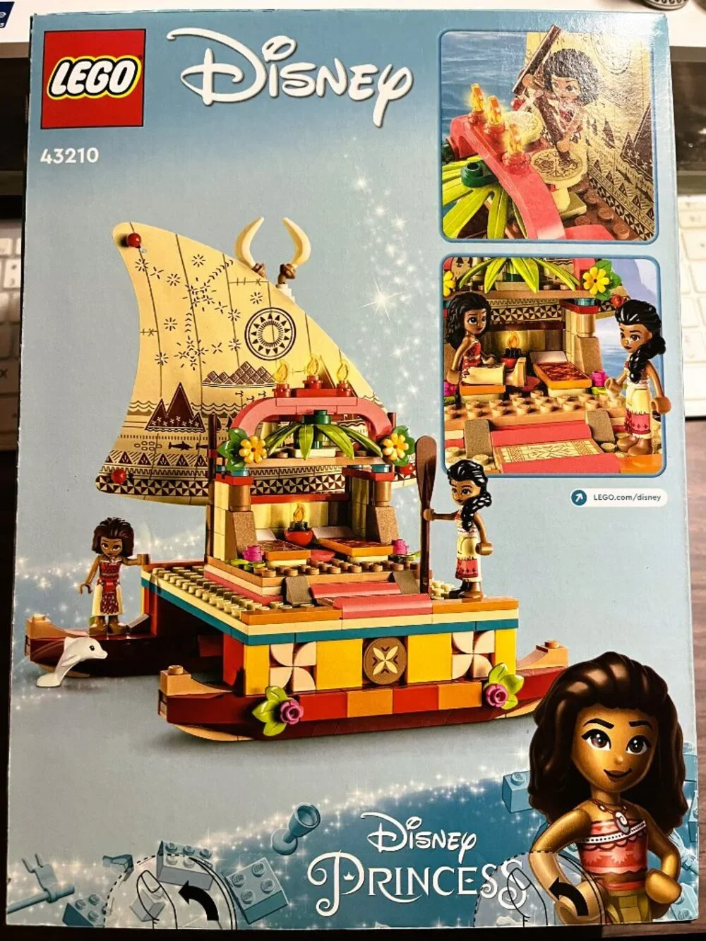LEGO Moana's Wayfinding Boat - Brand New Sealed (RETIRED)